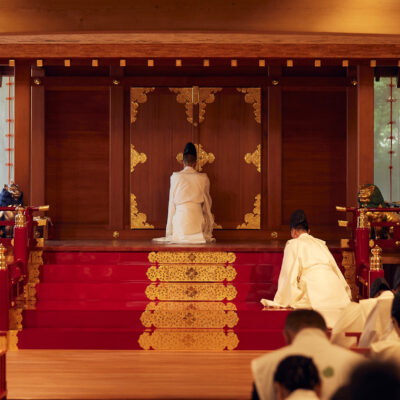 下鴨神社・禮殿(祈祷殿)御再興奉祝祭が執り行われました。