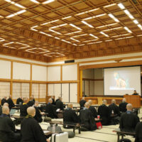 曹洞宗大本山総持寺にて講演。